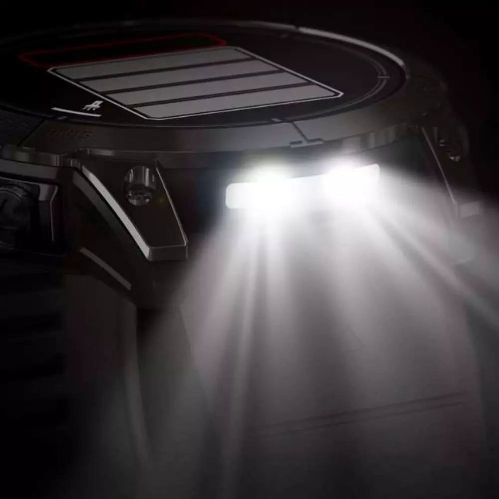 GarminepixPro mit integrierter, eingeschalteter LED Taschenlampe